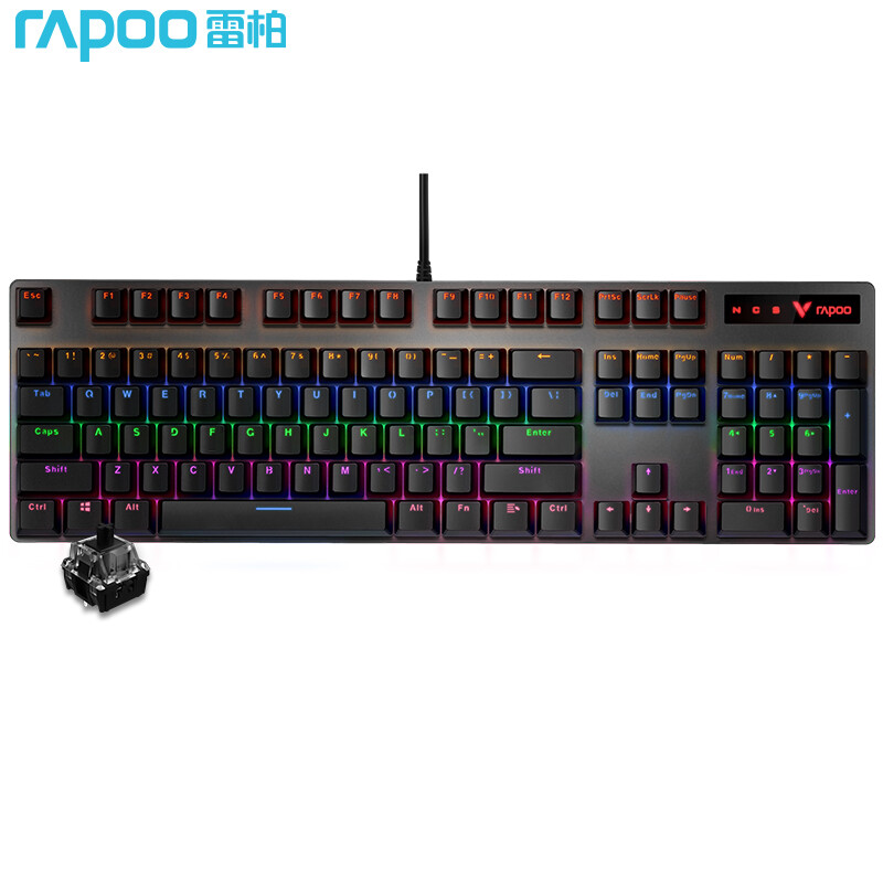 雷柏V500PRO 机械键盘的照片